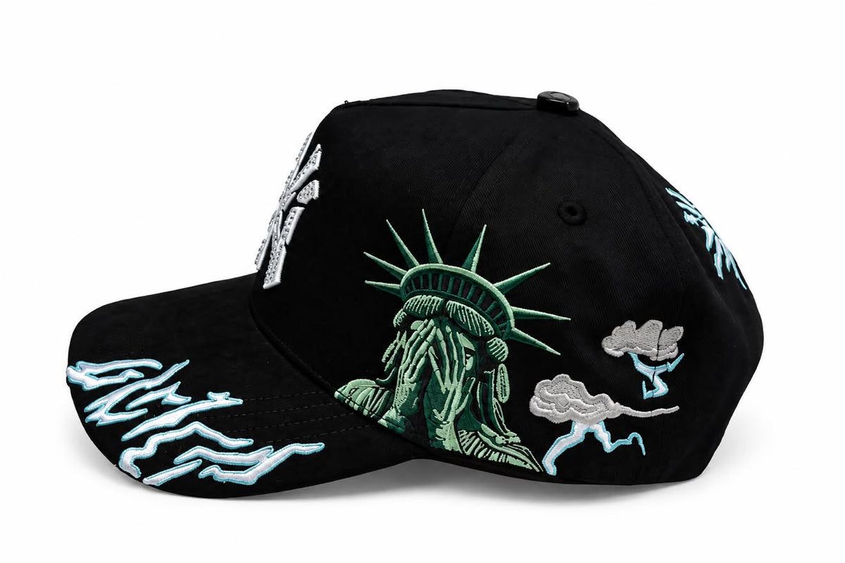 Rico Hats New York Crystals – Black