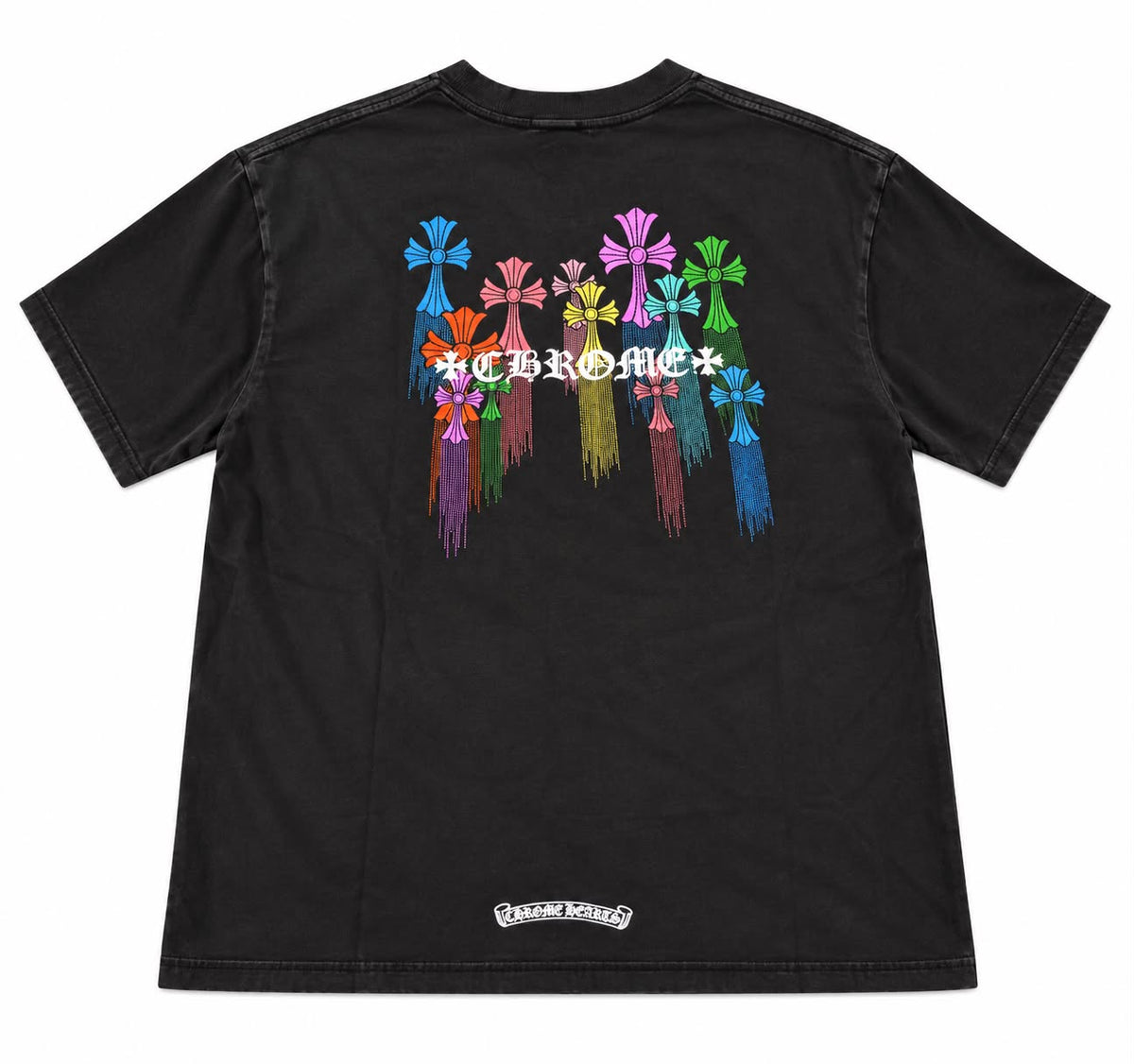 Camiseta Chrome Hearts Multi-Color Cross 🖤