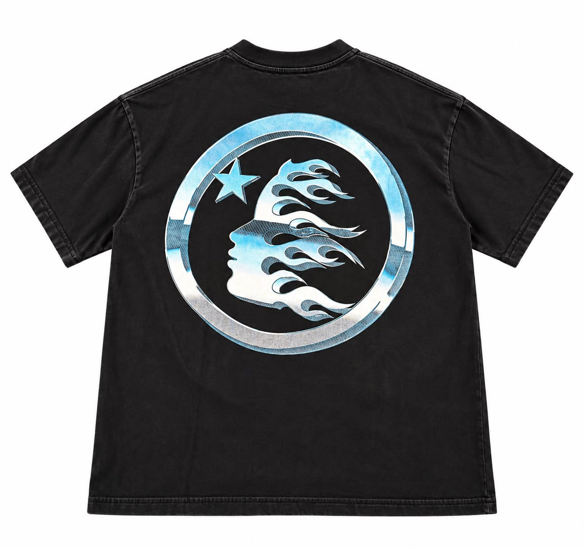Camiseta Hellstar Shooting Star Chrome Logo 🛸