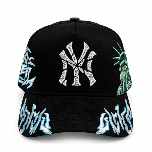 Rico Hats New York Crystals – Black