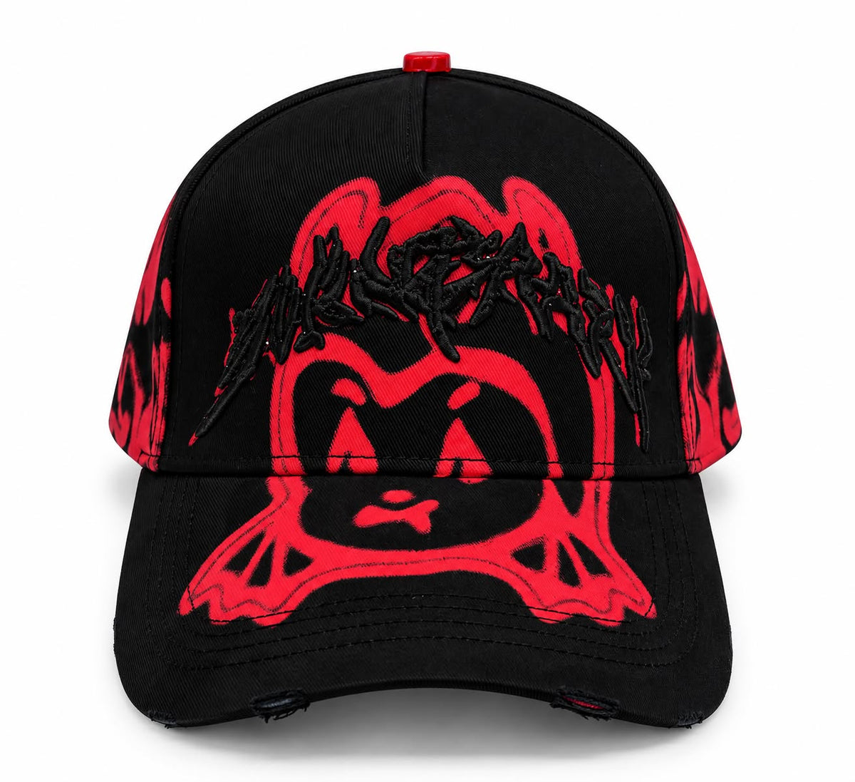 Dandy Hats Stay Out – Black & Red