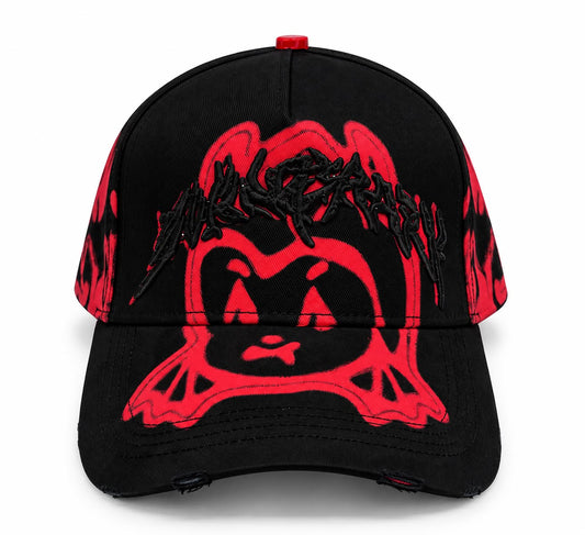 Dandy Hats Stay Out – Black & Red