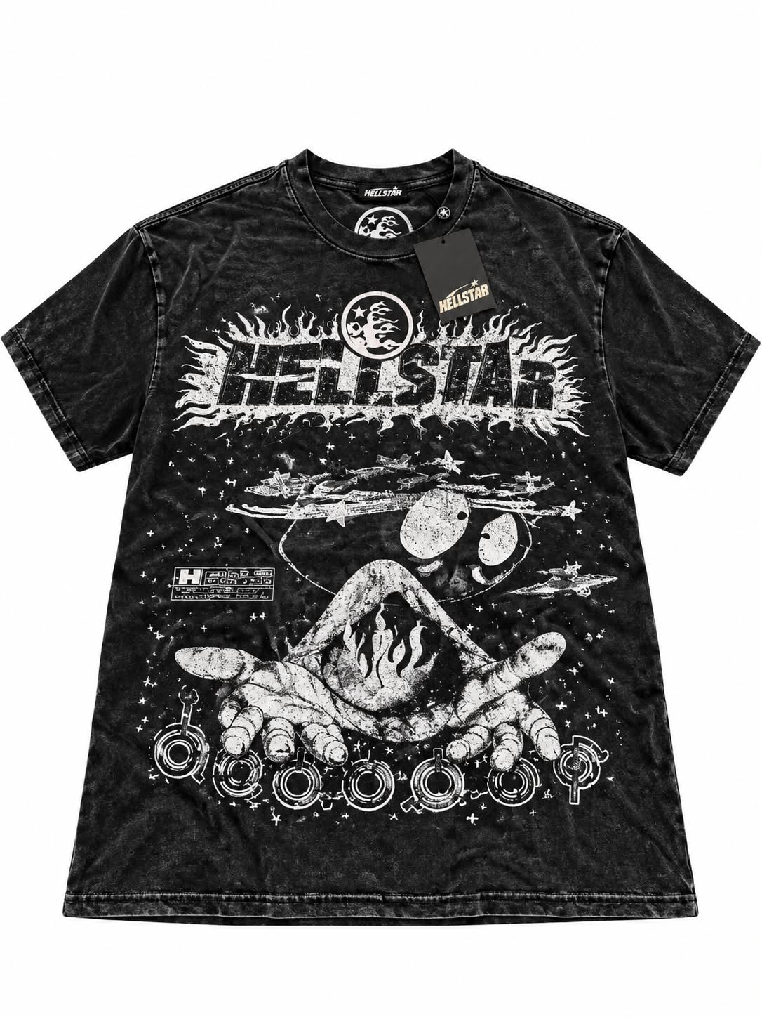 Camiseta Hellstar Records The World Is Yours 🖤🌎