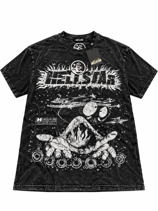 Camiseta Hellstar Records The World Is Yours 🖤🌎