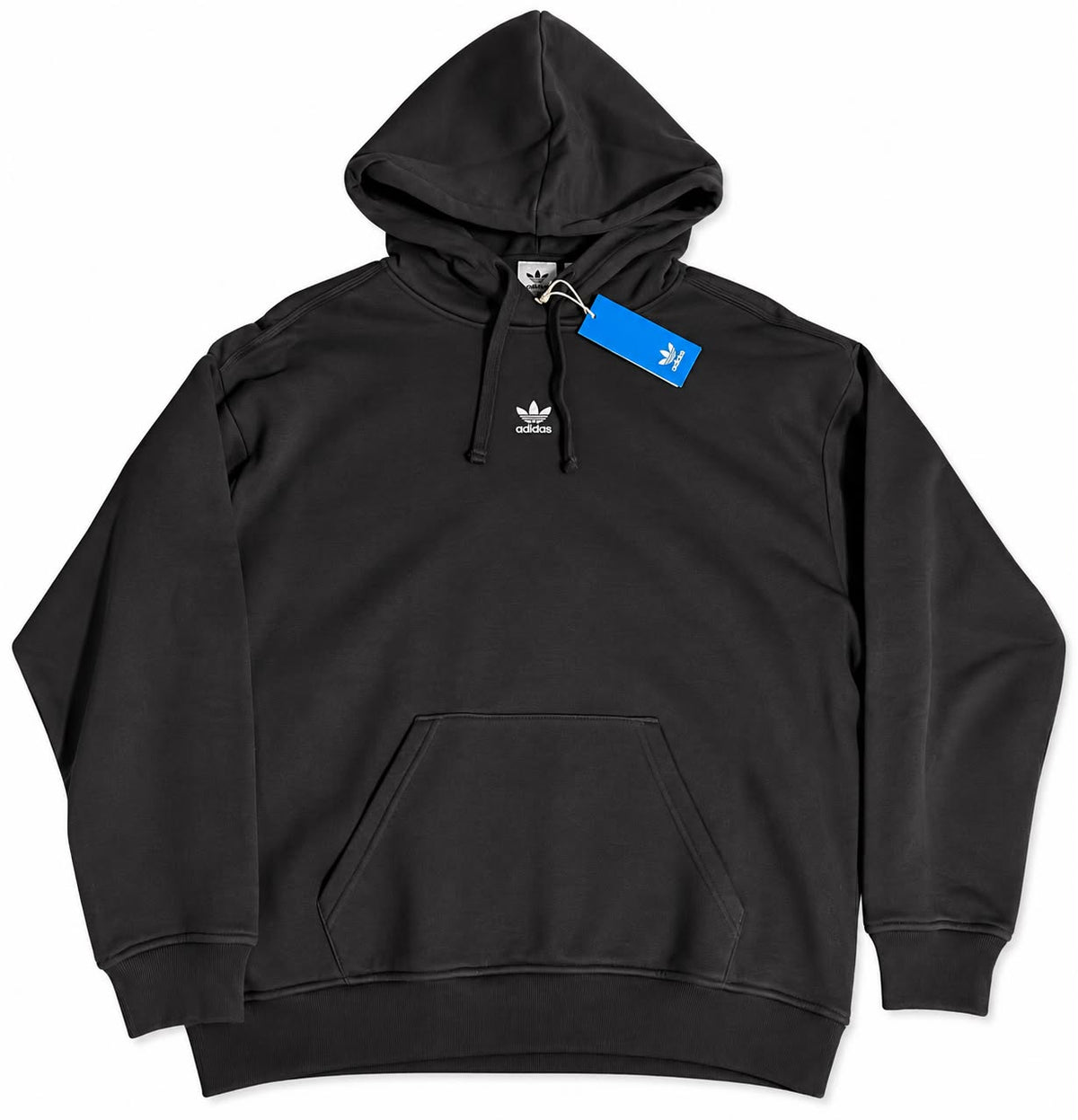 Adidas Trefoil Hoodie — Black