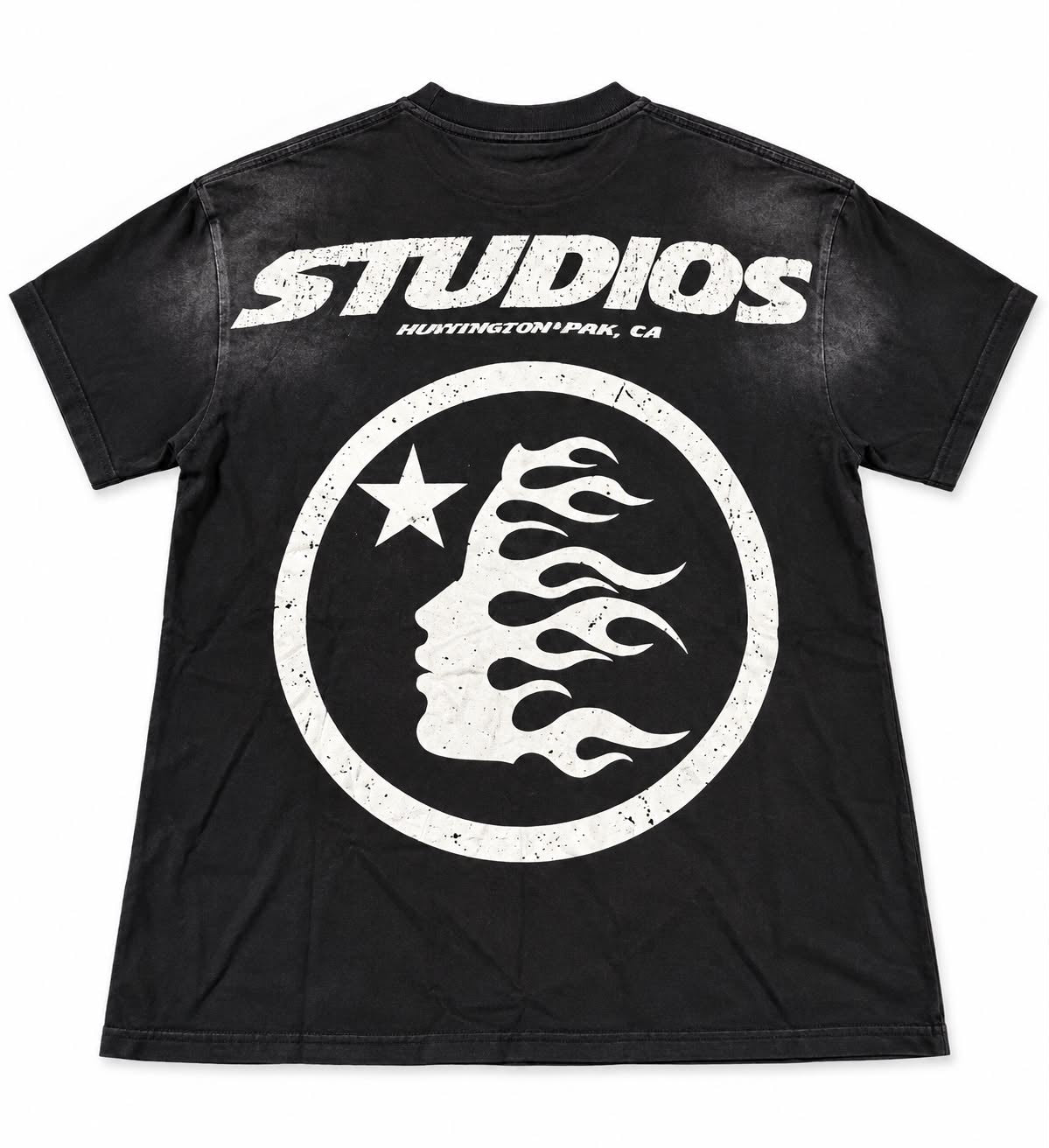 Camiseta Hellstar Studios Huntington Park Flame Profile