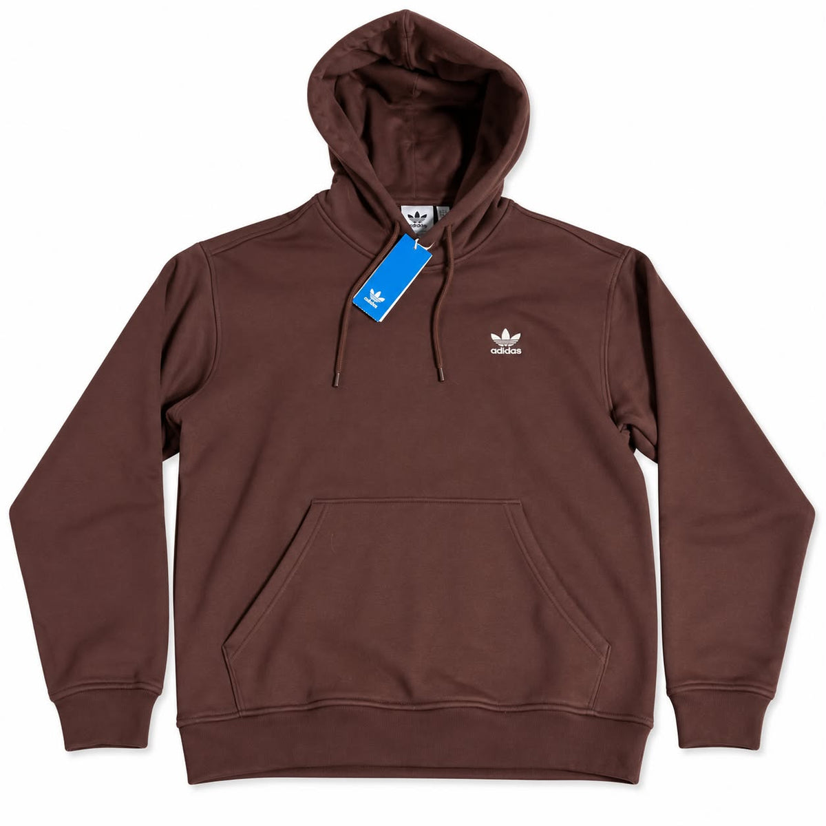 Adidas Trefoil Hoodie — Brown